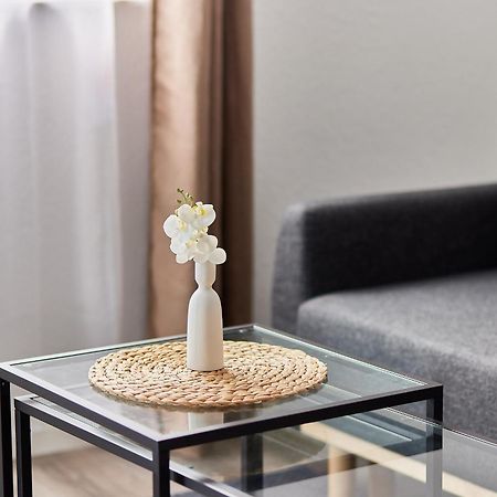 Elegantes 1 Zimmer Apartment Neubau MHG Dış mekan fotoğraf