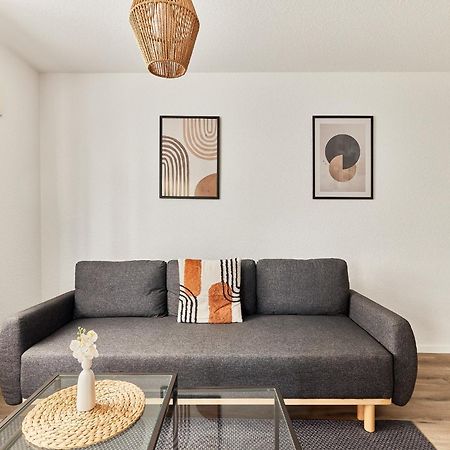 Elegantes 1 Zimmer Apartment Neubau MHG Dış mekan fotoğraf
