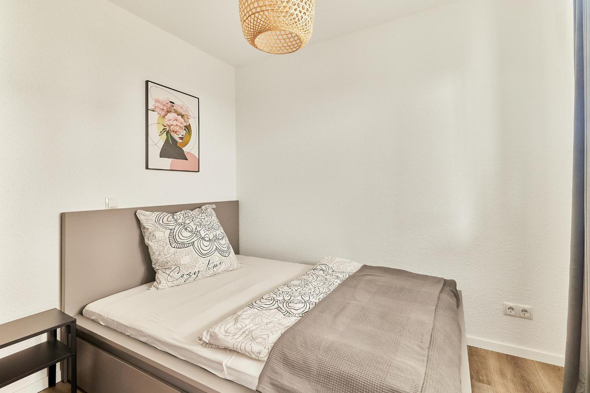 Elegantes 1 Zimmer Apartment Neubau MHG Dış mekan fotoğraf