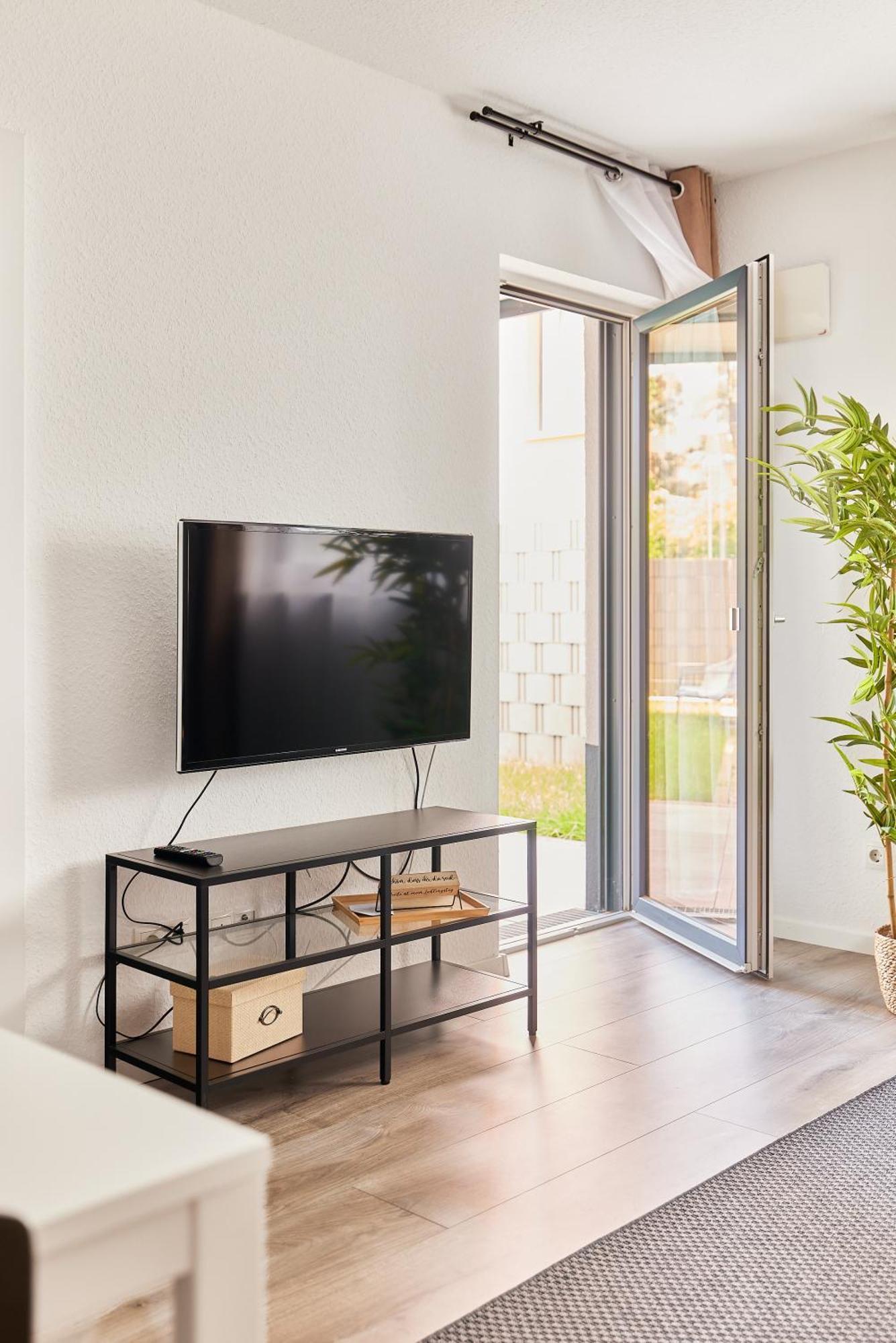 Elegantes 1 Zimmer Apartment Neubau MHG Dış mekan fotoğraf
