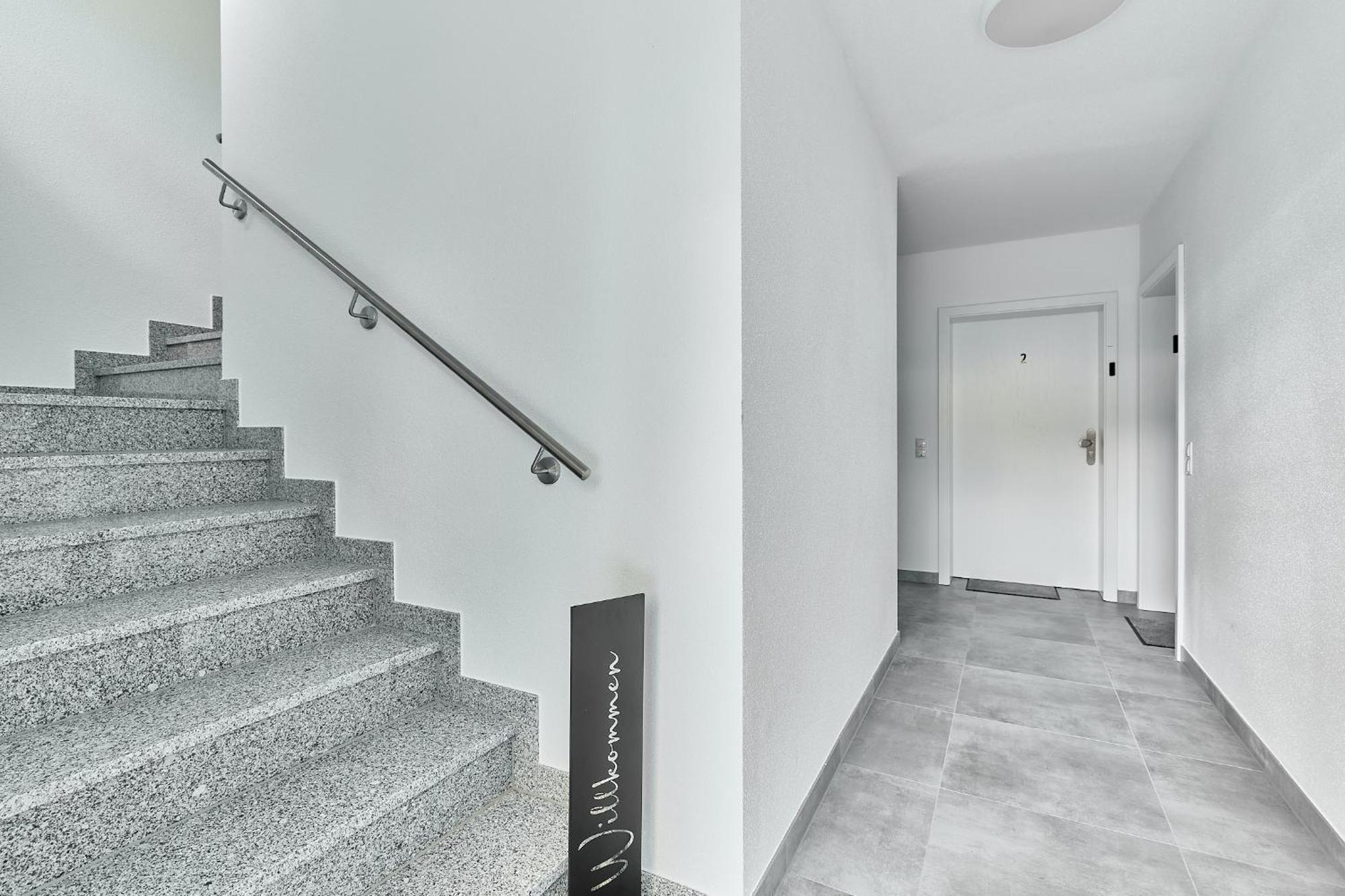 Elegantes 1 Zimmer Apartment Neubau MHG Dış mekan fotoğraf